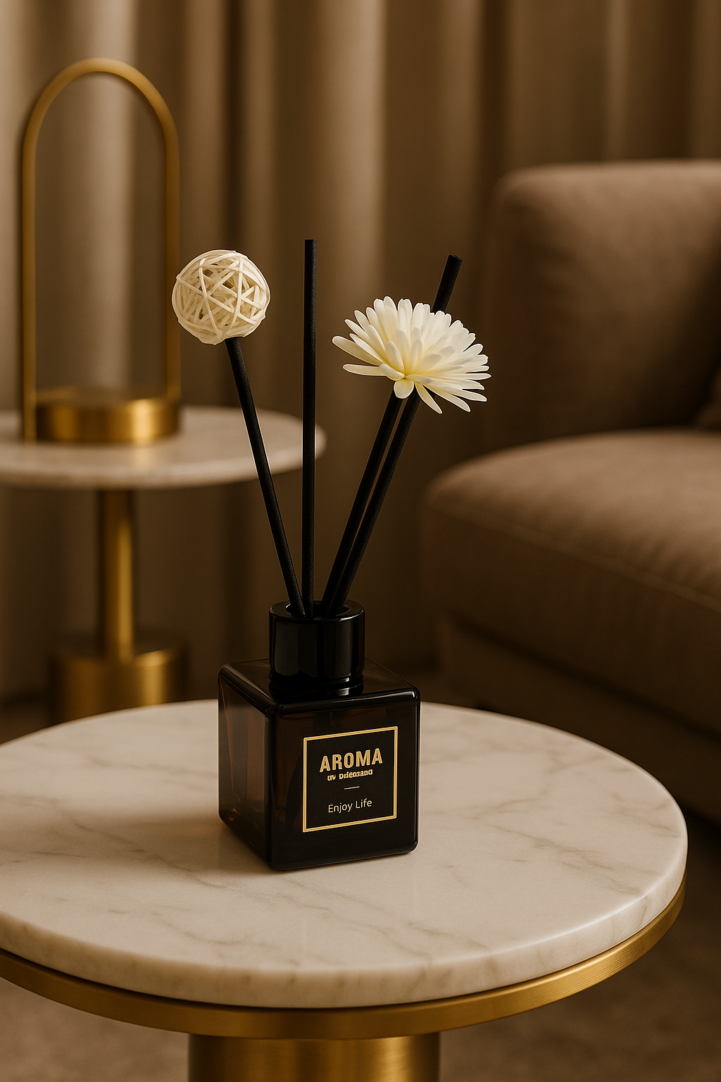 Hotel Luxe Geurstokjes – Stijlvolle Diffuser met Exclusieve Aroma’s