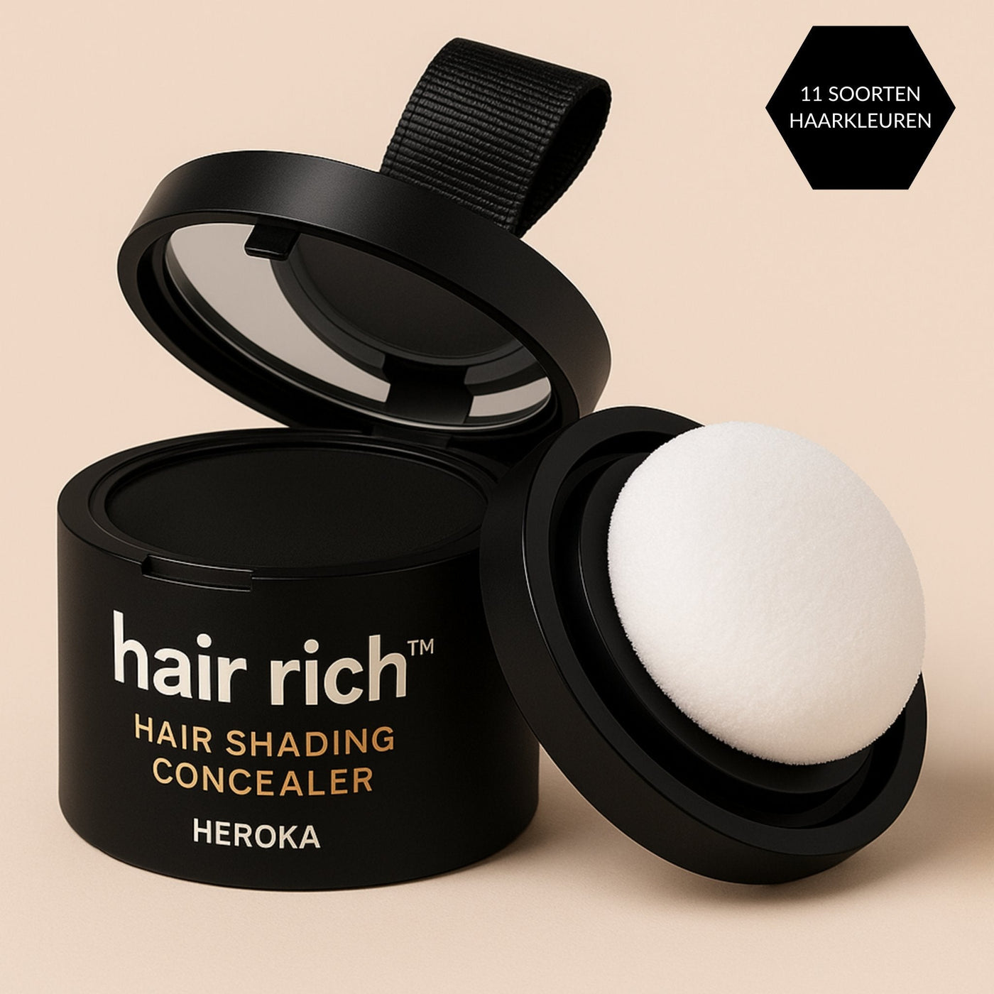 Hair Rich – Verberg Uitgroei en Dun Haar in Slechts Enkele Seconden