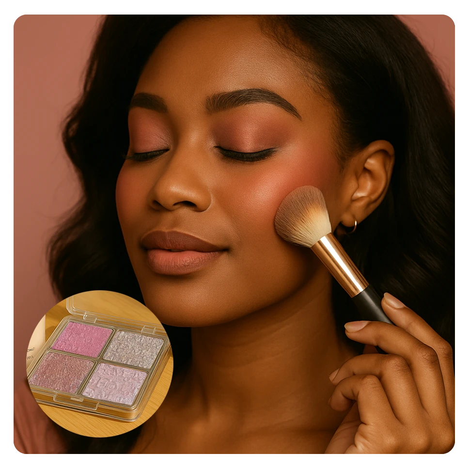 Luminous Luxe Highlighter Palette – Vier Tinten Voor Een Onweerstaanbare Glow