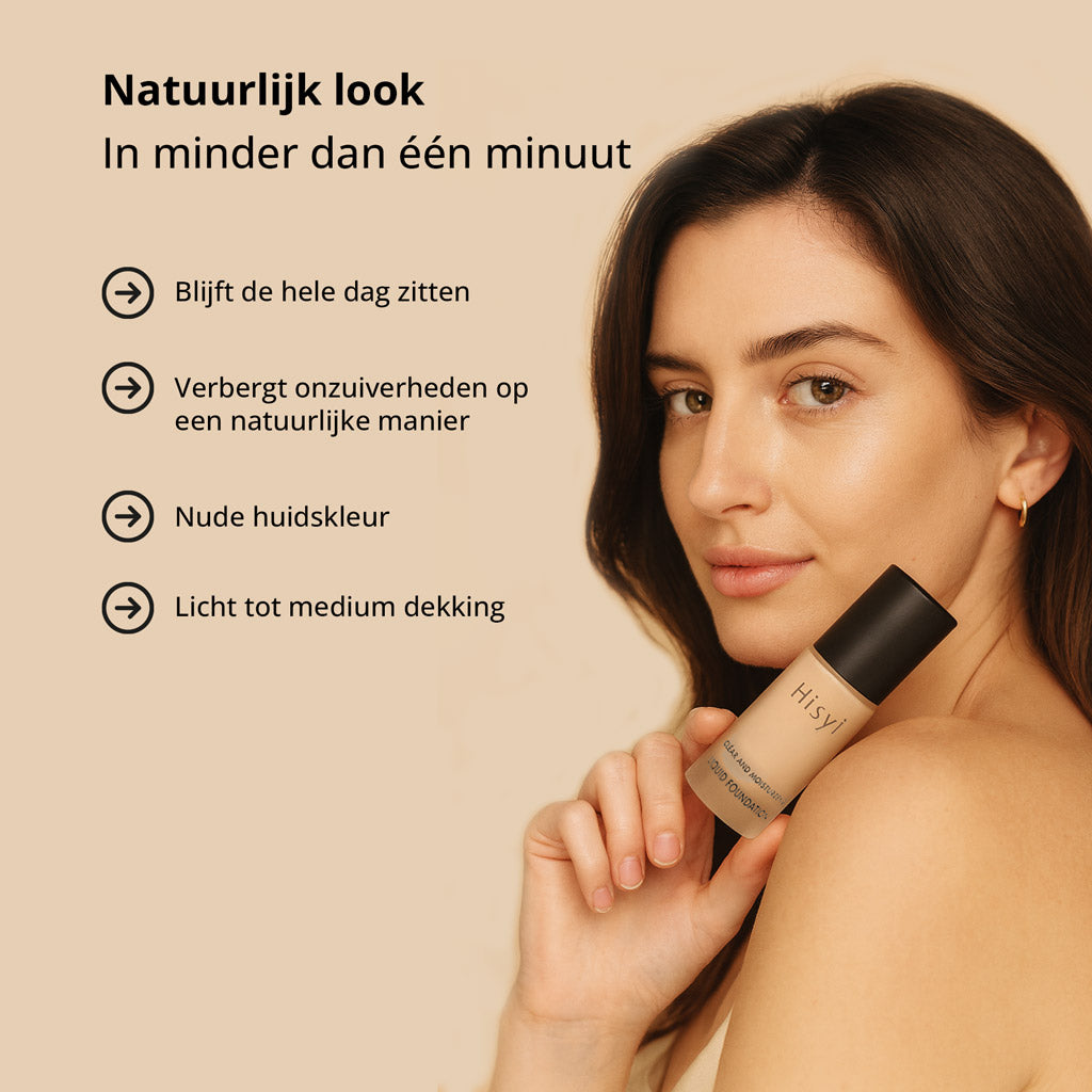 Cashmere Nude Foundation – Natuurlijke & Hydraterende Make-up