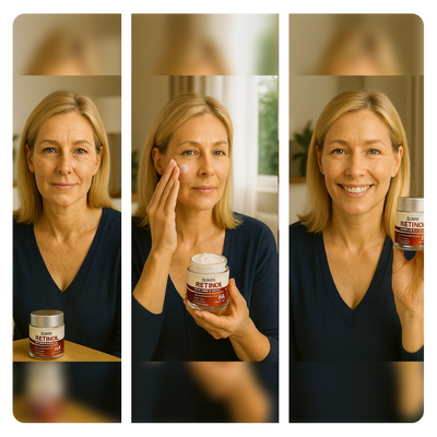 Retinol Dag- & Nachtcrème – Tegen Rimpels & Voor Een Stralende Huid | Ageless Beauty